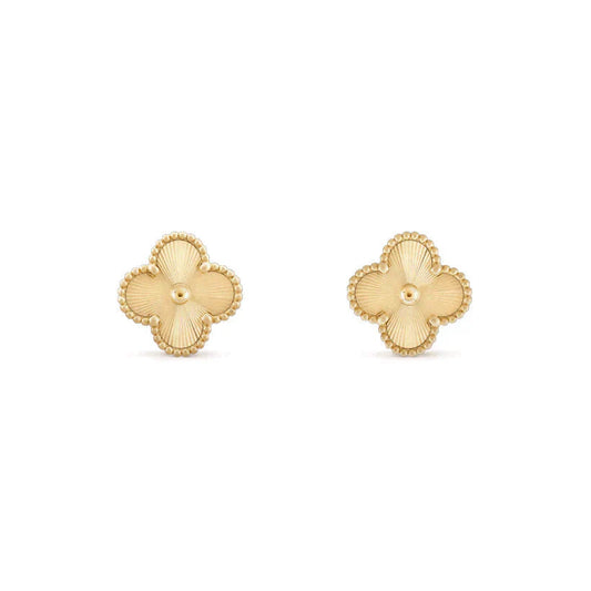 [GALE]CLOVER MEDIUM 1 MOTIFS LASER EARRINGS